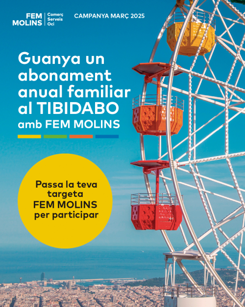GUANYA UN ABONAMENT FAMILIAR AL TIBIDABO!