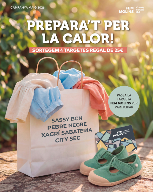 PREPARA'T PER LA CALOR!